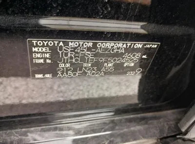 2015 Lexus LS 460 VIN: