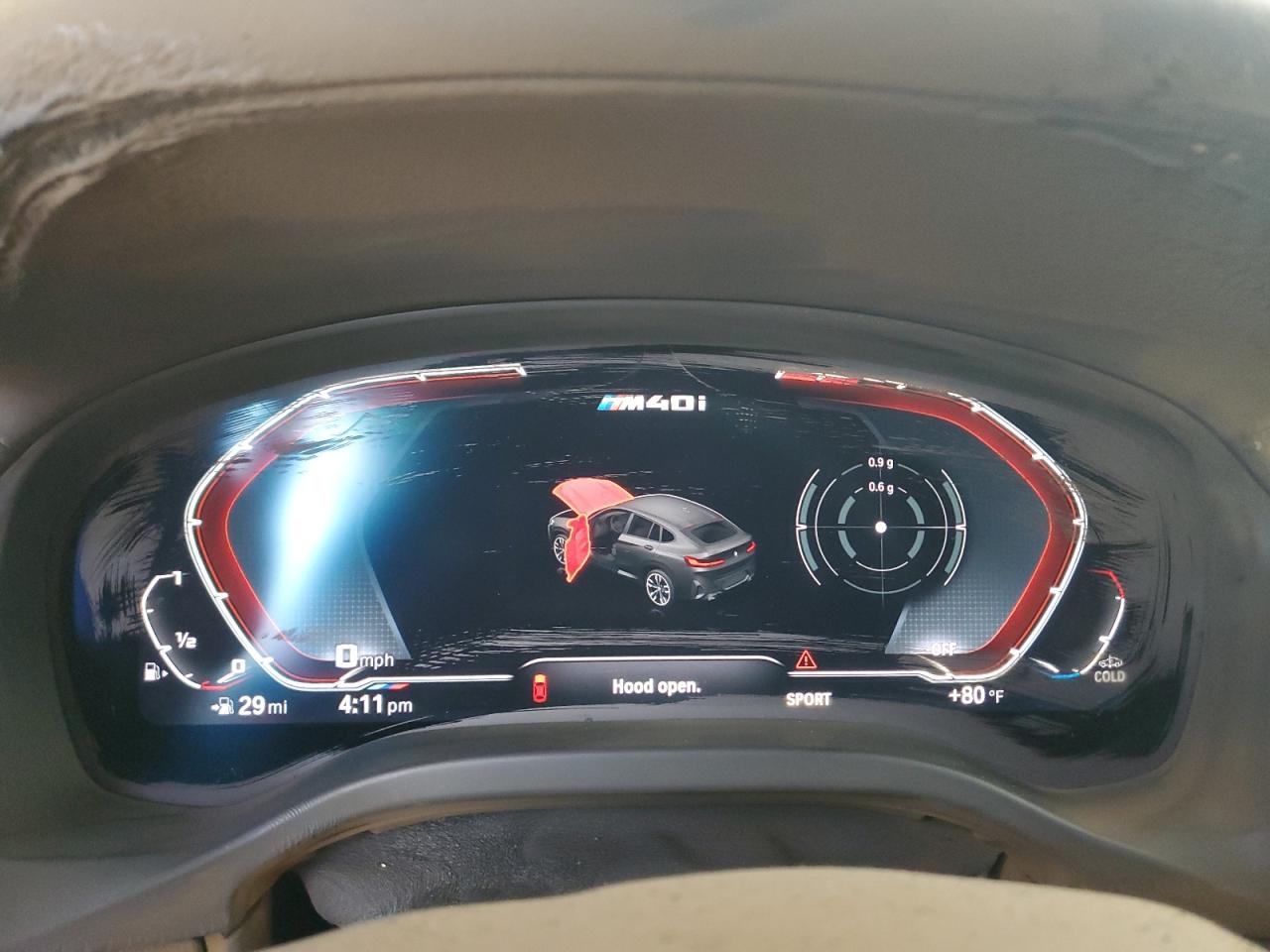 2023 BMW X4 M40I VIN:5UX43DT02P9N61820