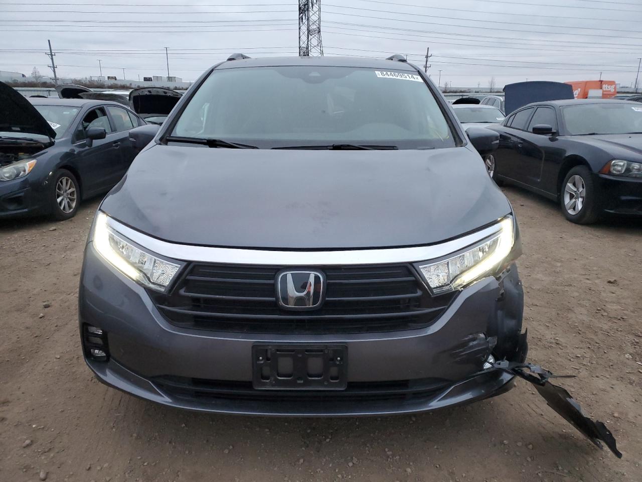 2022 HONDA ODYSSEY ELITE VIN:5FNRL6H96NB043738