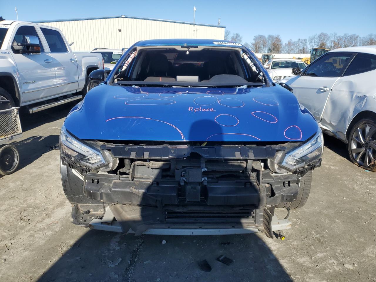 2022 NISSAN SENTRA SR VIN:3N1AB8DV6NY255934