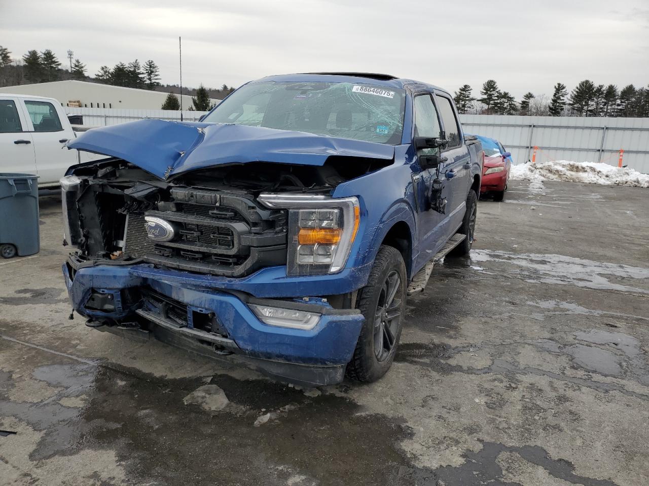 2022 FORD F150 SUPERCREW VIN:1FTFW1E87NKF01699