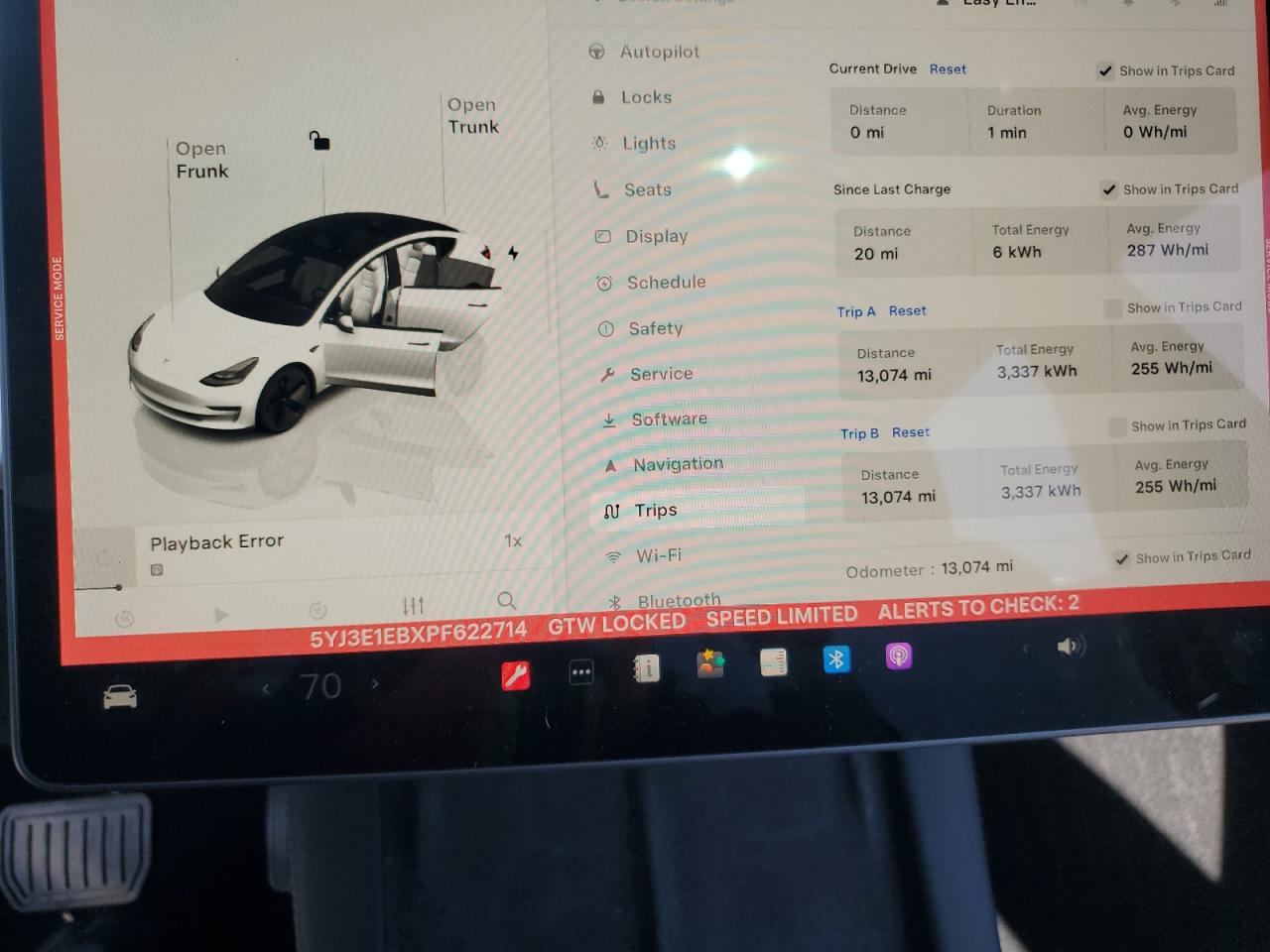 2023 TESLA MODEL 3  VIN:5YJ3E1EBXPF622714
