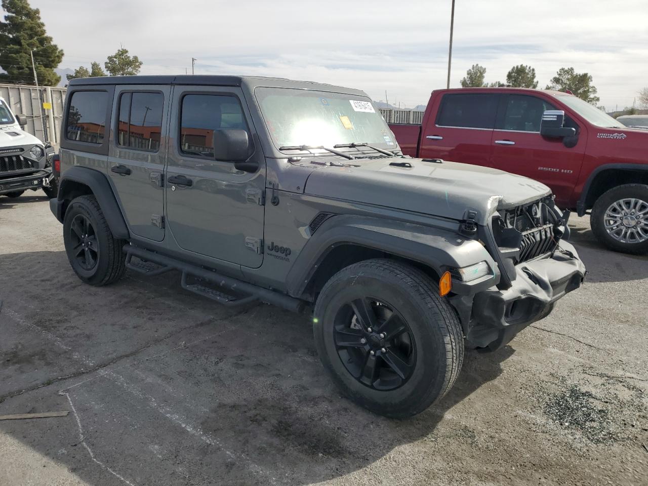 2022 JEEP WRANGLER UNLIMITED SPORT VIN:1C4HJXDN9NW163815