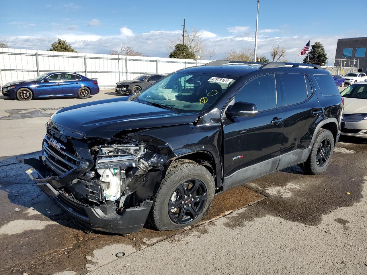 2022 GMC ACADIA AT4 VIN:1GKKNLLSXNZ125491