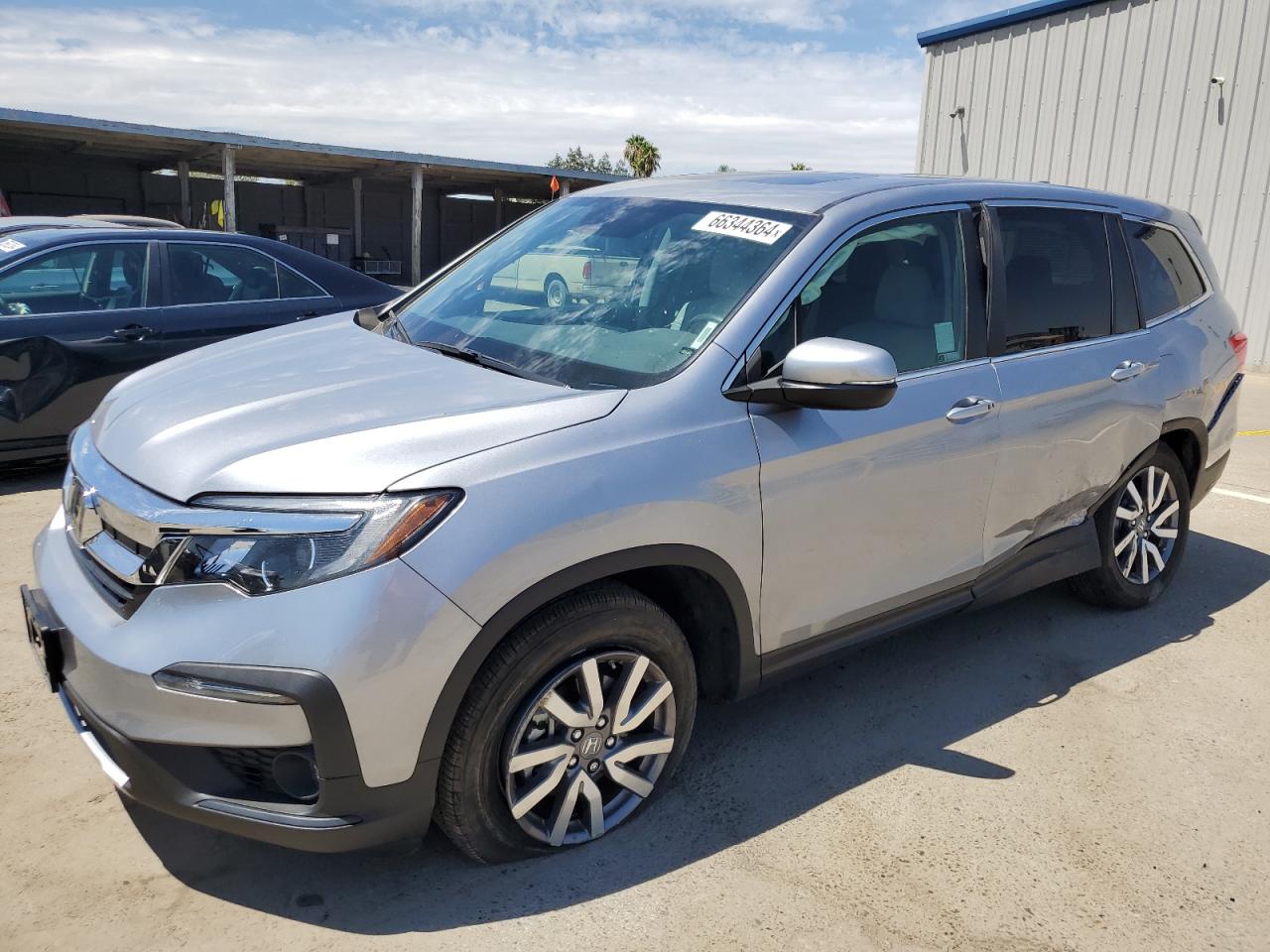 2022 HONDA PILOT EXL VIN:5FNYF5H51NB036965