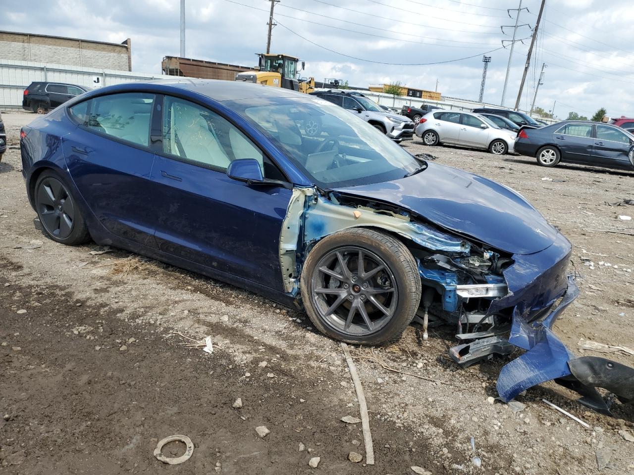 2022 TESLA MODEL 3  VIN:5YJ3E1EB9NF108477