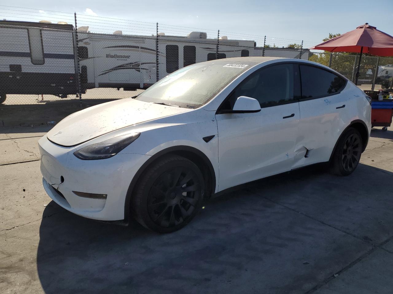 2023 TESLA MODEL Y  VIN:7SAYGAEE9PF835117