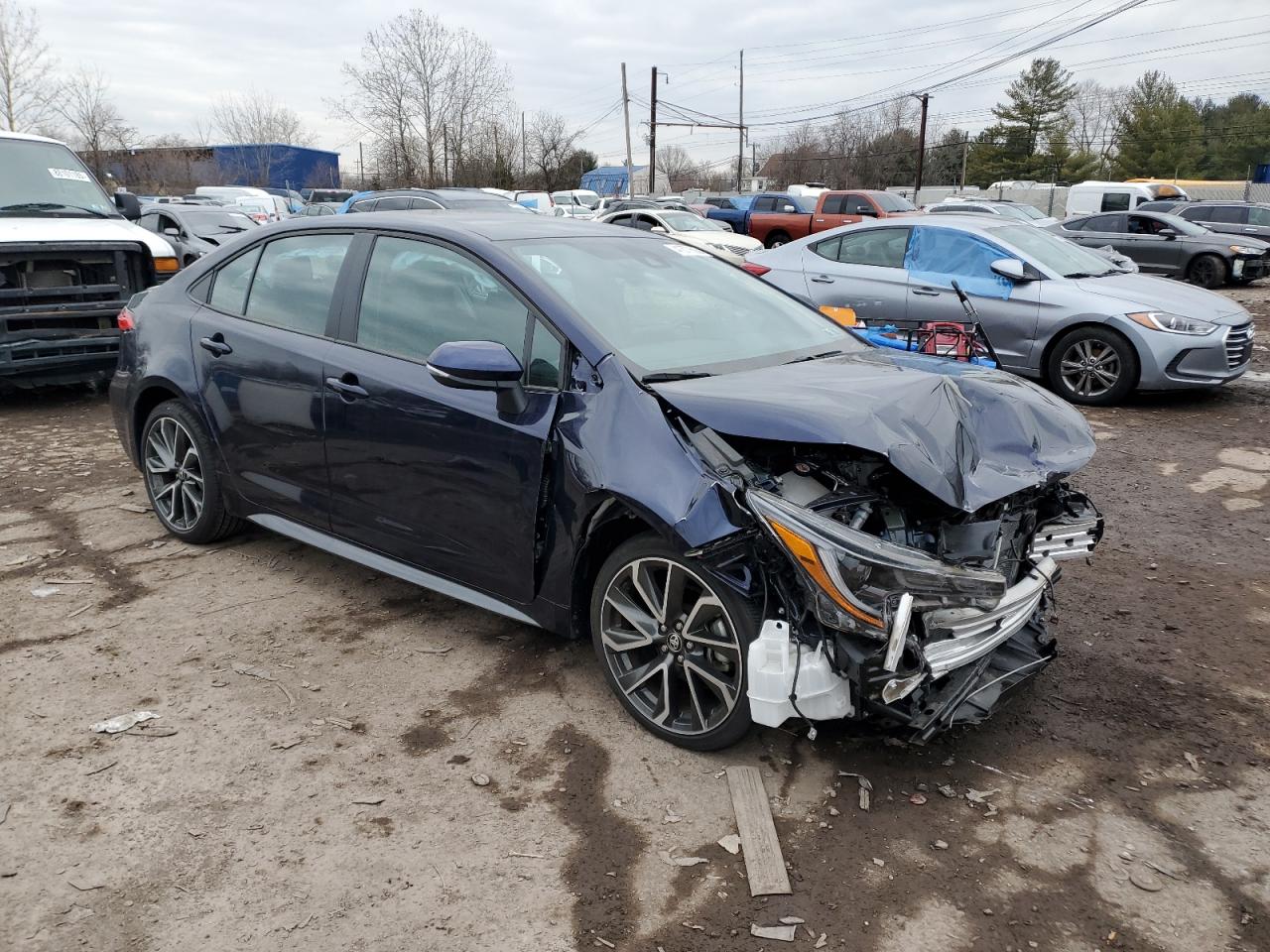2022 TOYOTA COROLLA SE VIN:5YFS4MCE7NP134562