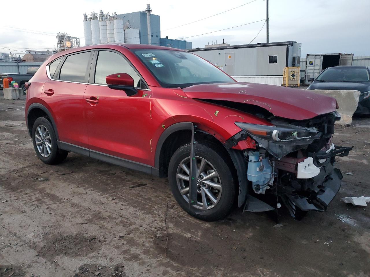 2022 MAZDA CX-5 PREFERRED VIN:JM3KFBCM9N0587654
