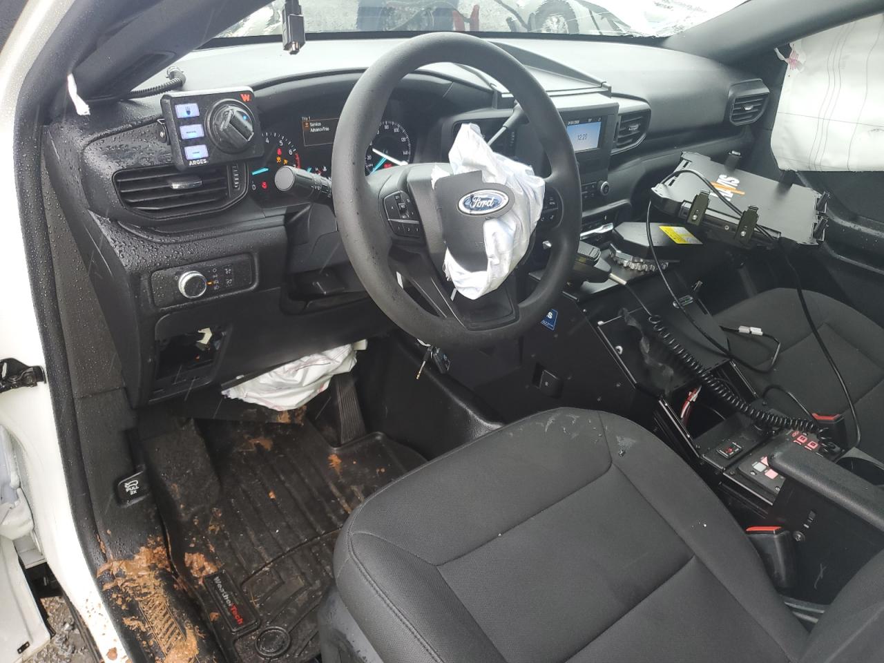 2022 FORD EXPLORER POLICE INTERCEPTOR VIN:1FM5K8AB9NGA29621