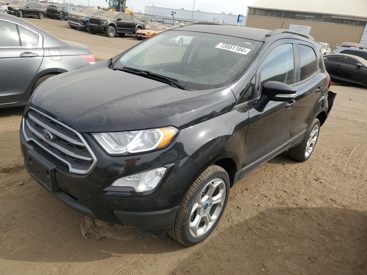 2022 FORD ECOSPORT SE VIN:MAJ6S3GL5NC458764