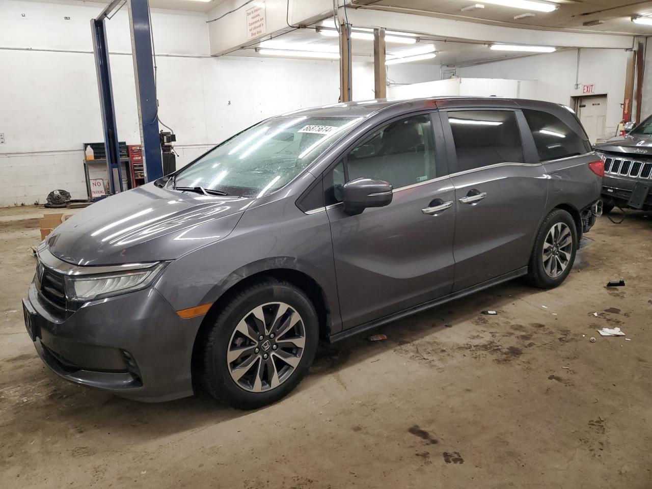 2022 HONDA ODYSSEY EXL VIN:5FNRL6H72NB040429