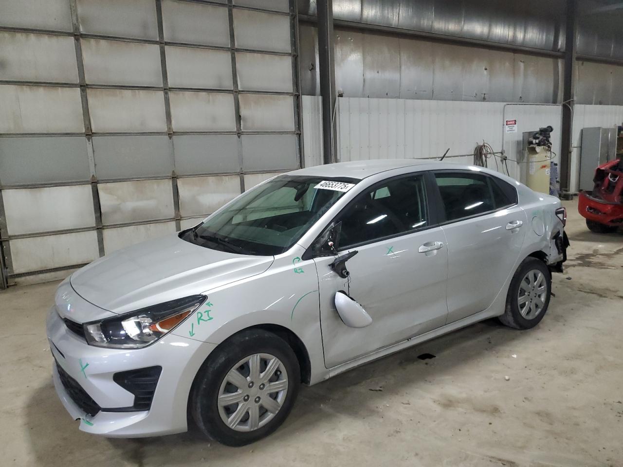 2022 KIA RIO LX VIN:3KPA24AD2NE445328