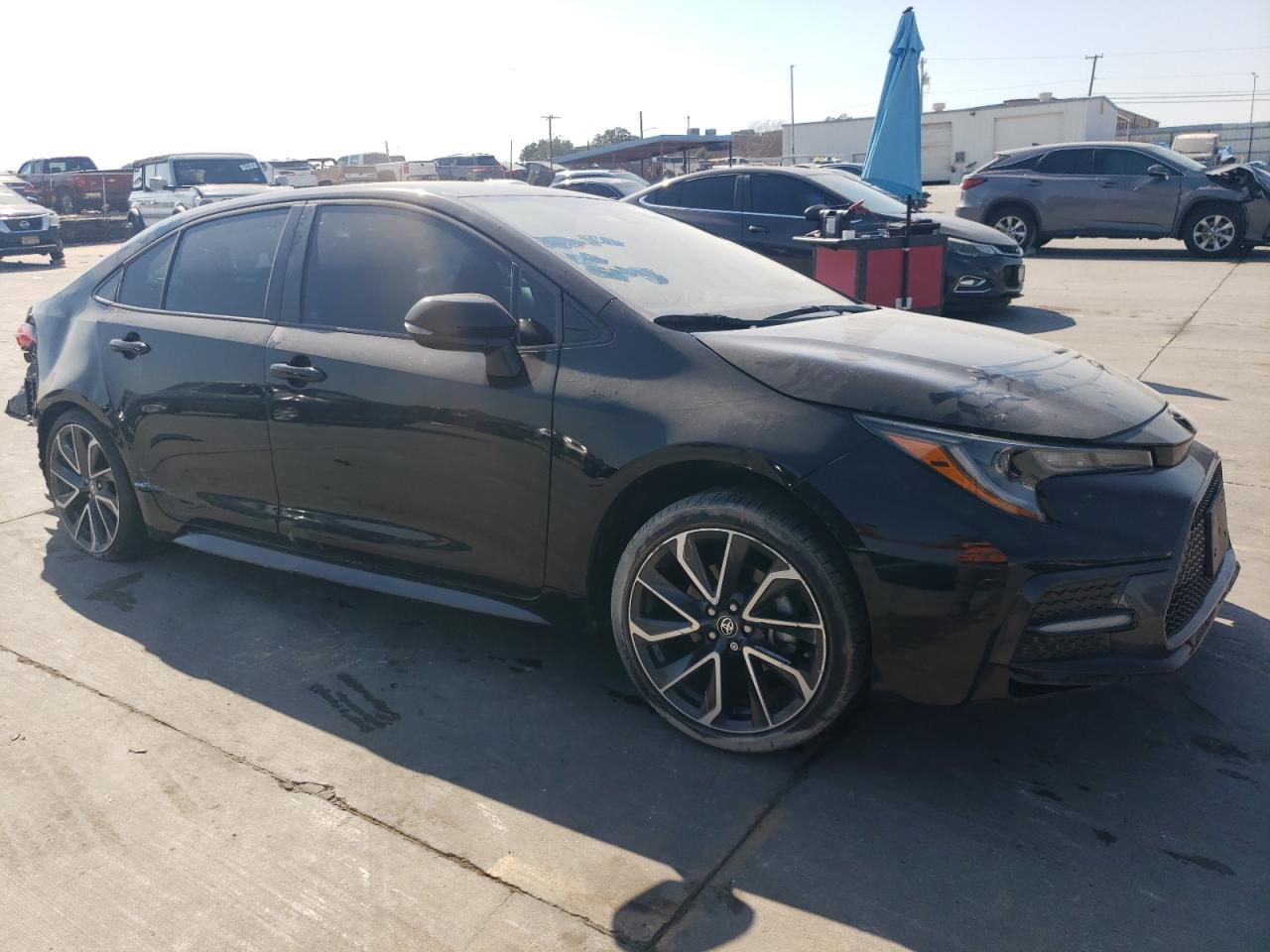 2022 TOYOTA COROLLA SE VIN:5YFS4MCE2NP128328