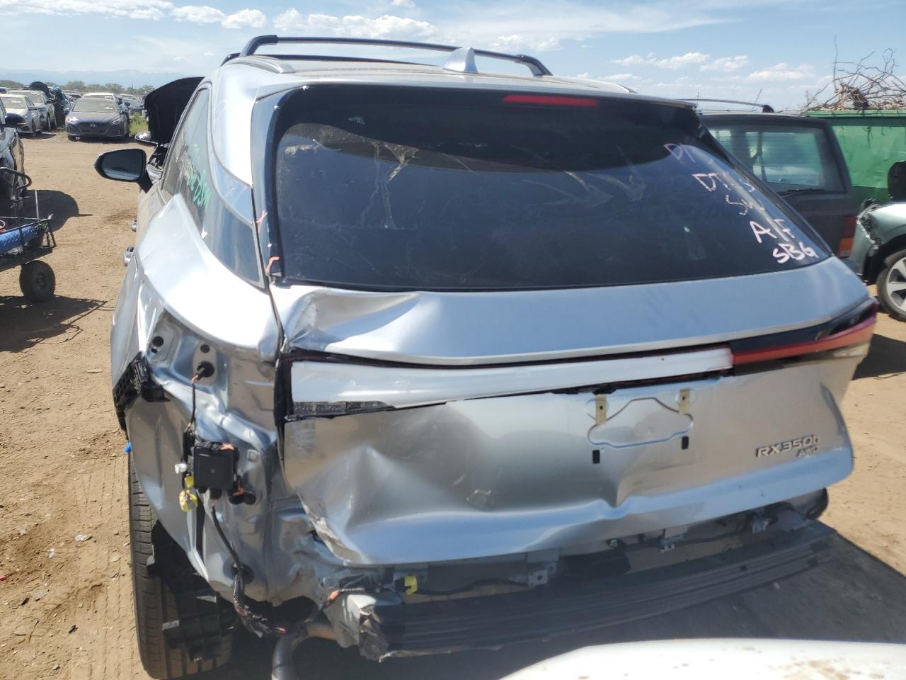 2023 LEXUS RX 350H BASE VIN:2T2BBMCA1PC001300