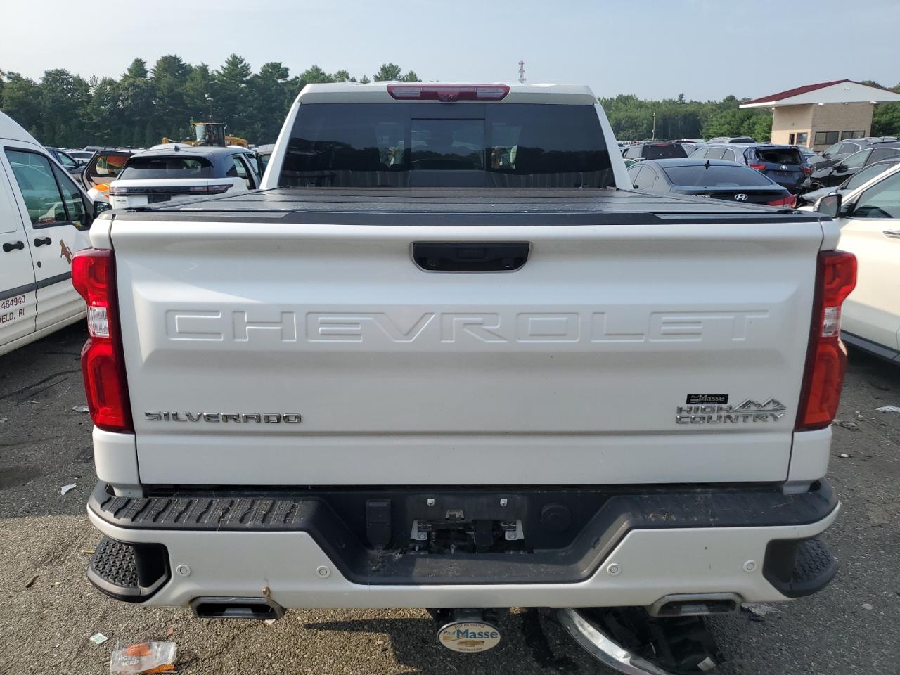 2022 CHEVROLET SILVERADO K1500 HIGH COUNTRY VIN:3GCUDJET4NG508764