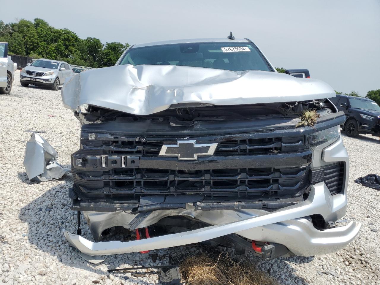 2022 CHEVROLET SILVERADO K1500 RST VIN:1GCUDEED7NZ520682