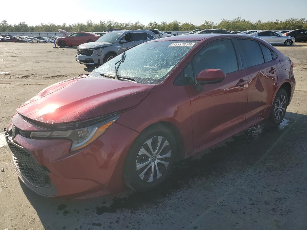 2022 TOYOTA COROLLA LE VIN:JTDEAMDE9NJ058934