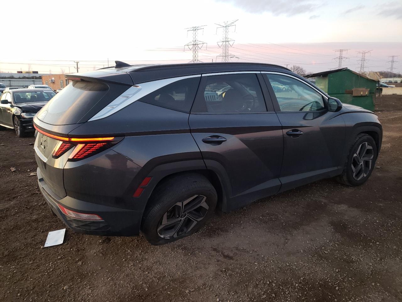 2022 HYUNDAI TUCSON SEL VIN:5NMJC3AE9NH077397