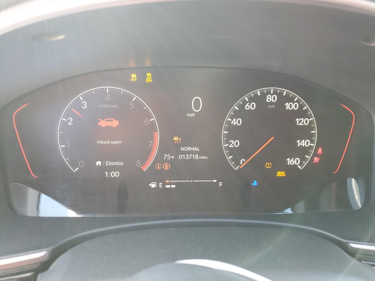 2023 HONDA CIVIC SI VIN:2HGFE1E51PH473399