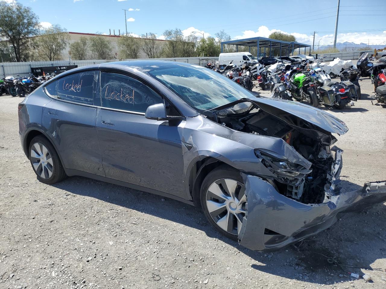 2023 TESLA MODEL Y  VIN:7SAYGDEE6PF647186