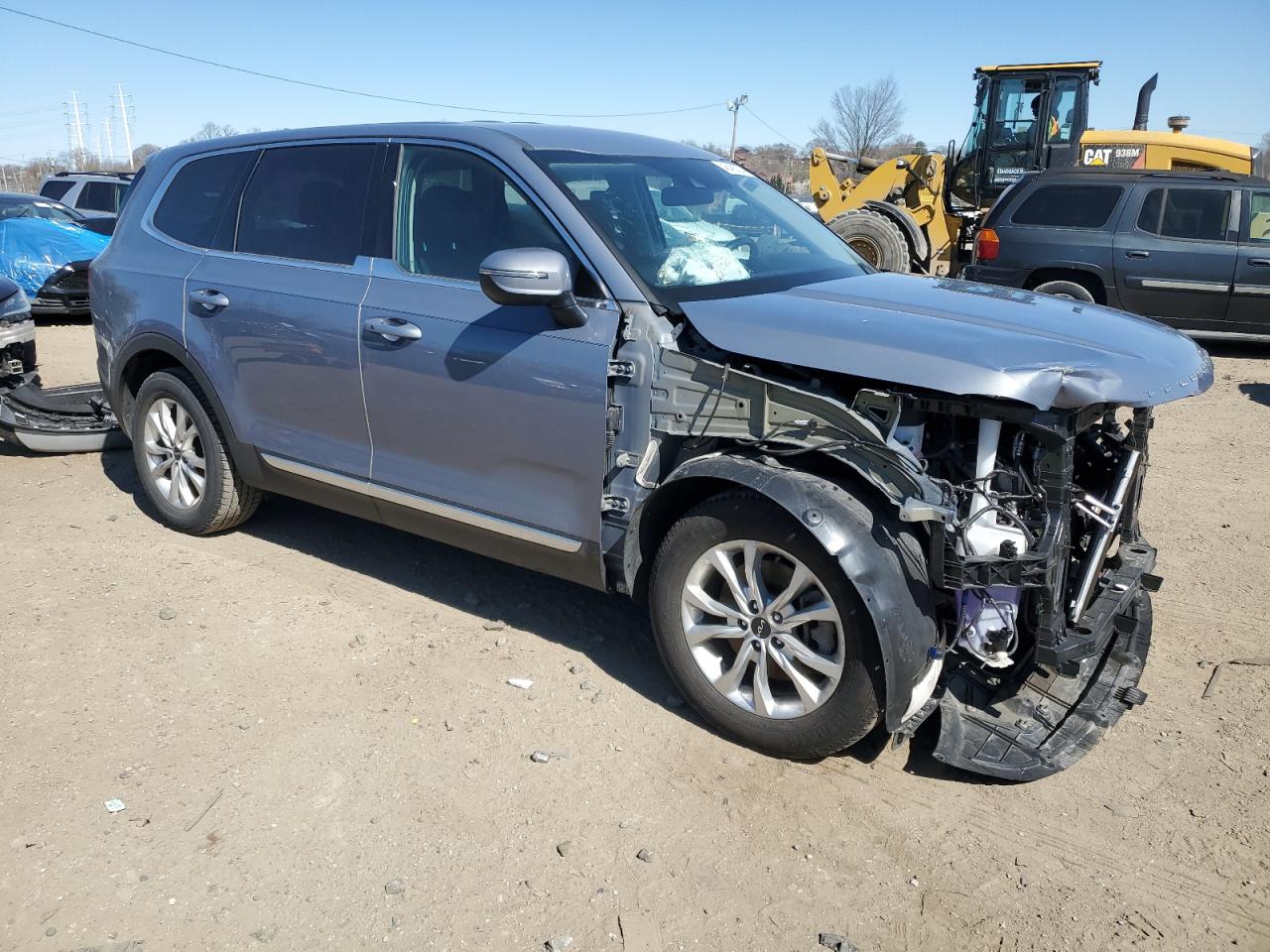2022 KIA TELLURIDE LX VIN:5XYP24HC5NG224347