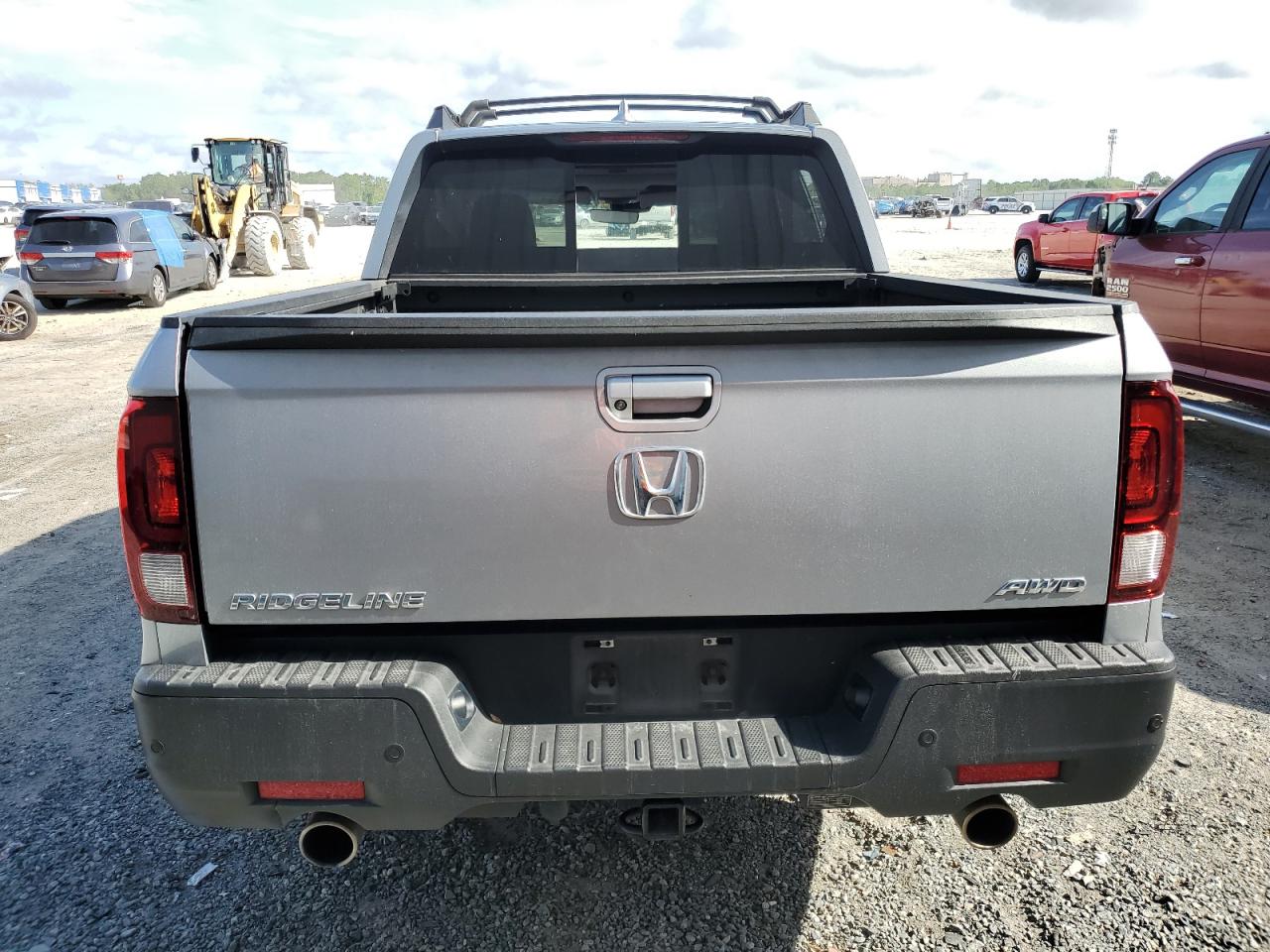 2022 HONDA RIDGELINE RTL VIN:5FPYK3F76NB005951