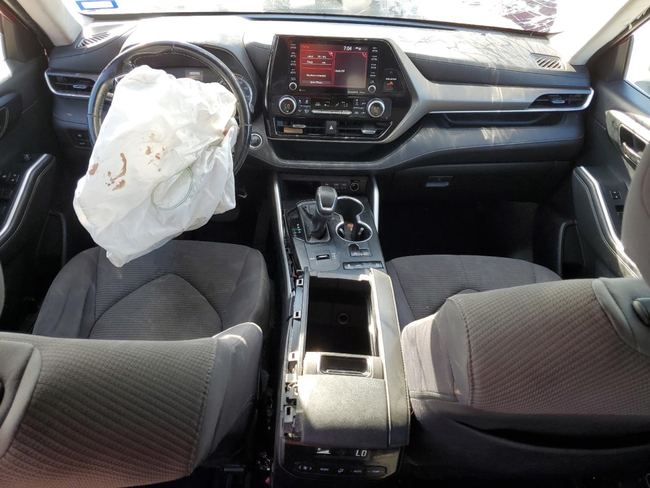 2022 TOYOTA HIGHLANDER L VIN:5TDZZRAH1NS542153