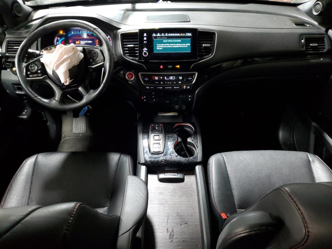 2022 HONDA PILOT BLACK VIN:5FNYF6H76NB078636