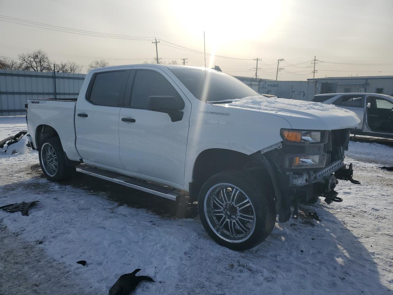 2022 CHEVROLET SILVERADO LTD K1500 CUSTOM VIN:1GCPYBEK4NZ233914