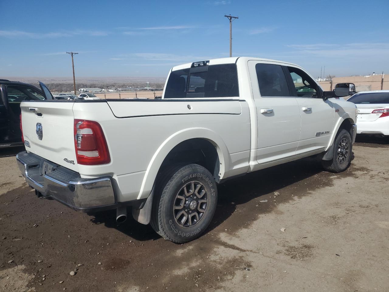 2022 RAM 2500 LONGHORN VIN:3C6UR5GJ8NG245609