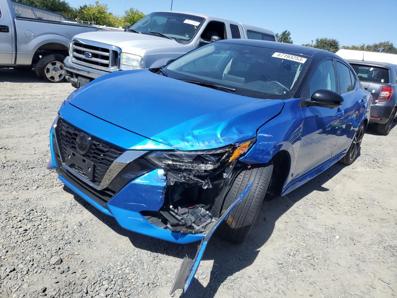 2022 NISSAN SENTRA SR VIN:3N1AB8DV1NY266453