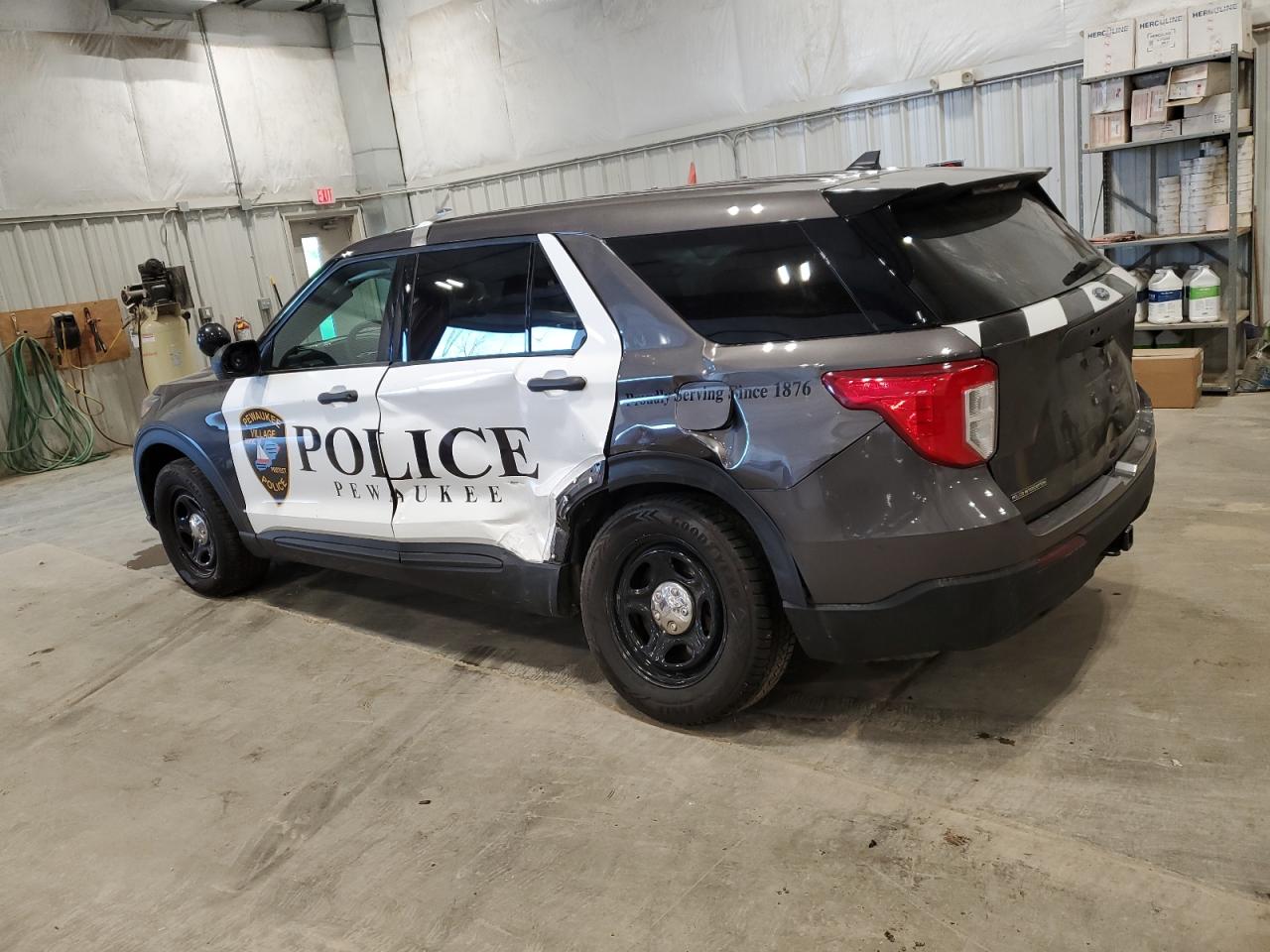 2023 FORD EXPLORER POLICE INTERCEPTOR VIN:1FM5K8AB5PGA37198