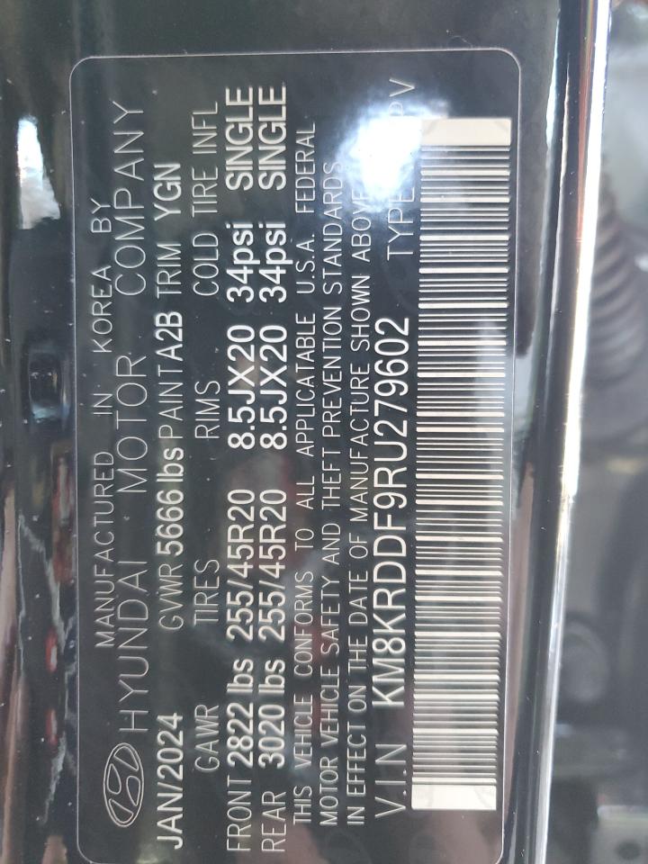 2024 HYUNDAI IONIQ 5 LIMITED VIN:KM8KRDDF9RU279602