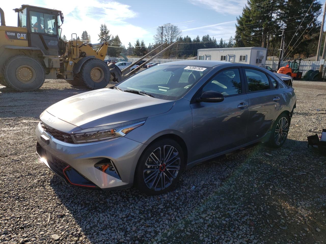 2022 KIA FORTE GT VIN:3KPF44AC5NE493302