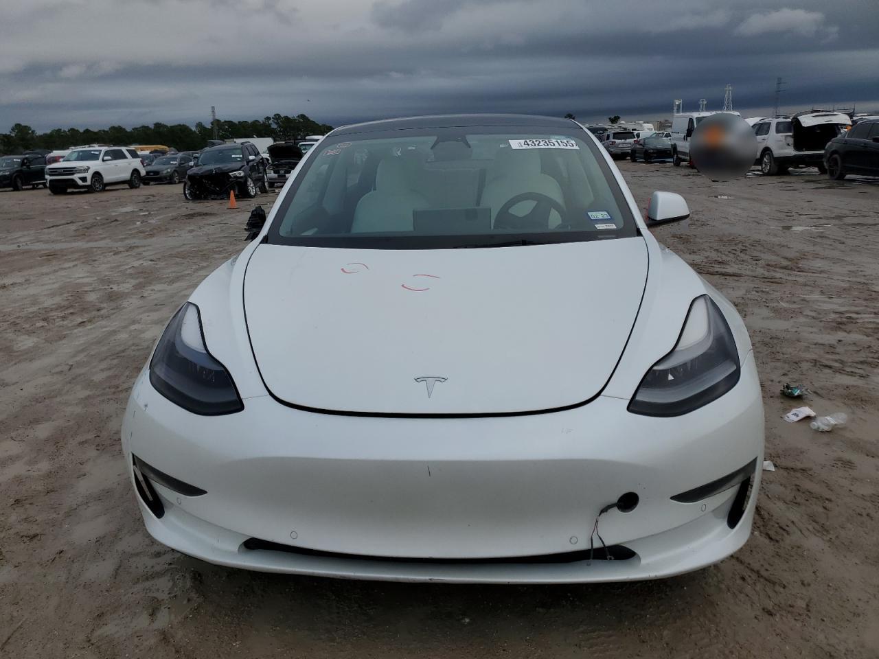 2022 TESLA MODEL 3  VIN:5YJ3E1EB9NF167318