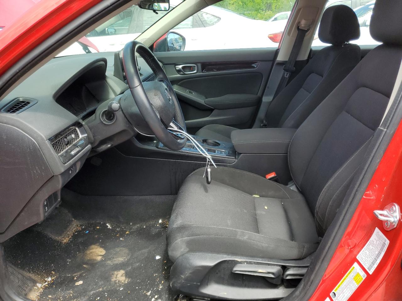 2022 HONDA CIVIC EX VIN:2HGFE1F7XNH322249
