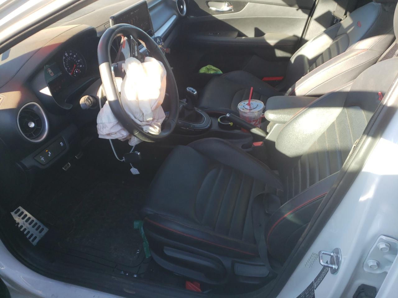 2022 KIA FORTE GT VIN:3KPF44AC7NE492782