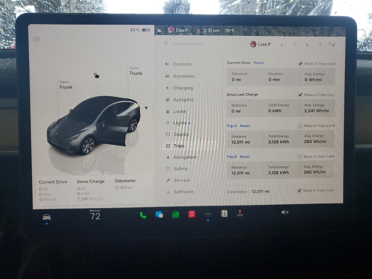 2023 TESLA MODEL Y  VIN:7SAYGDEE2PF843836