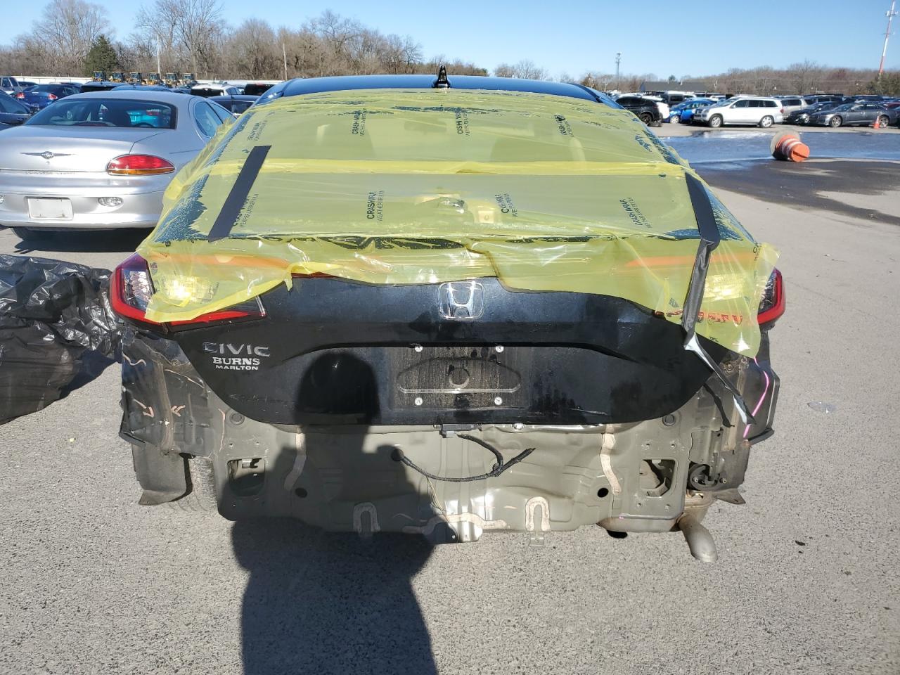 2022 HONDA CIVIC LX VIN:19XFL2H52NE004756