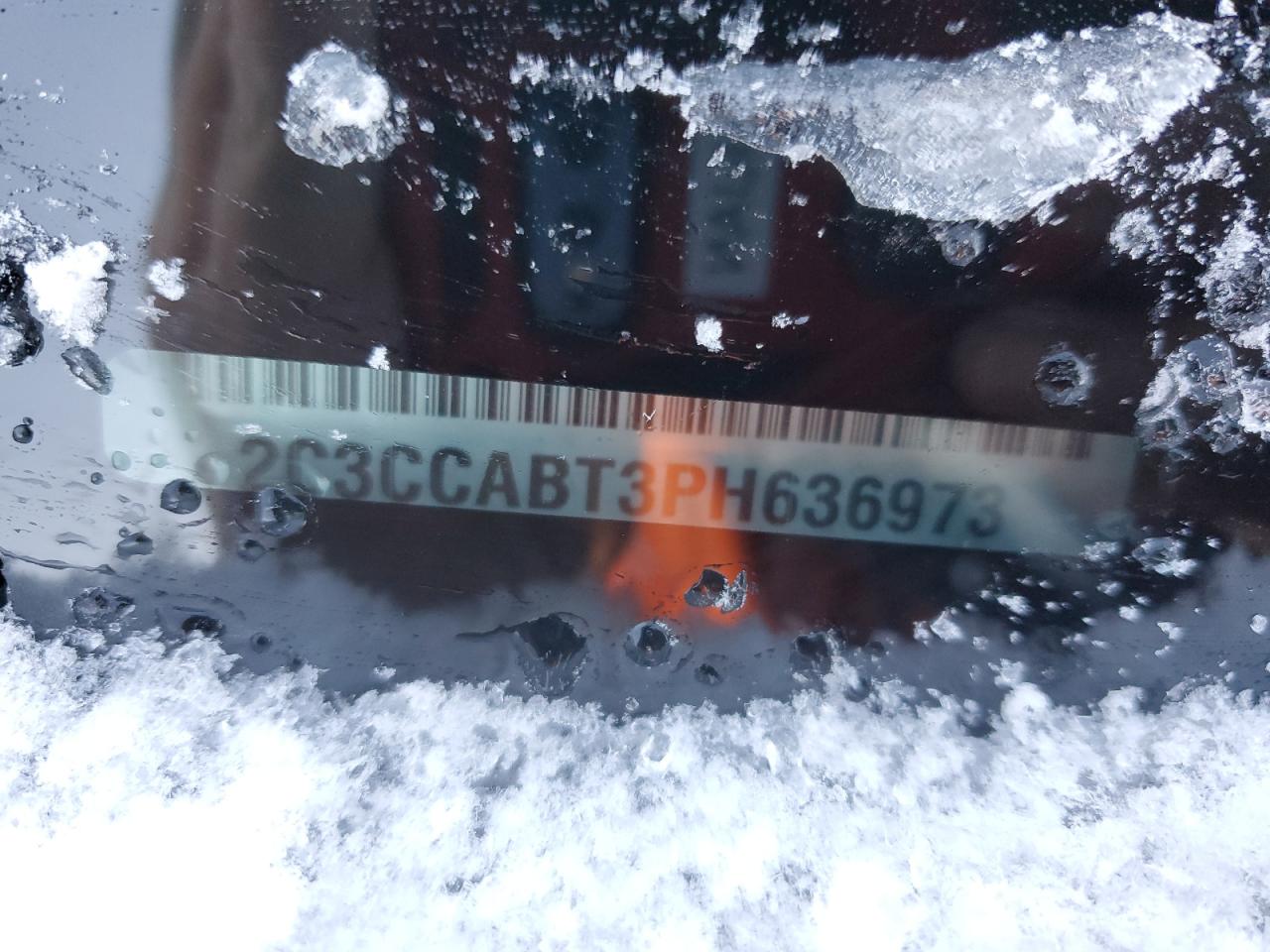 2023 CHRYSLER 300 S VIN:2C3CCABT3PH636973