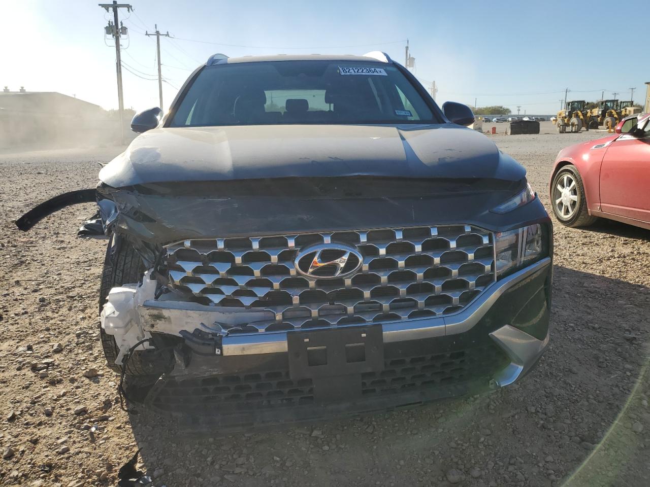 2022 HYUNDAI SANTA FE SEL VIN:5NMS24AJ7NH479722