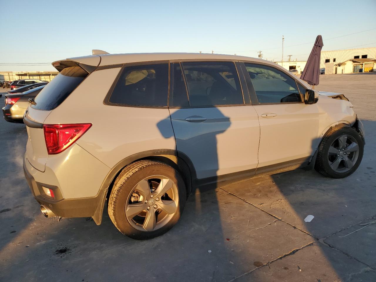 2022 HONDA PASSPORT EXL VIN:5FNYF7H5XNB001482