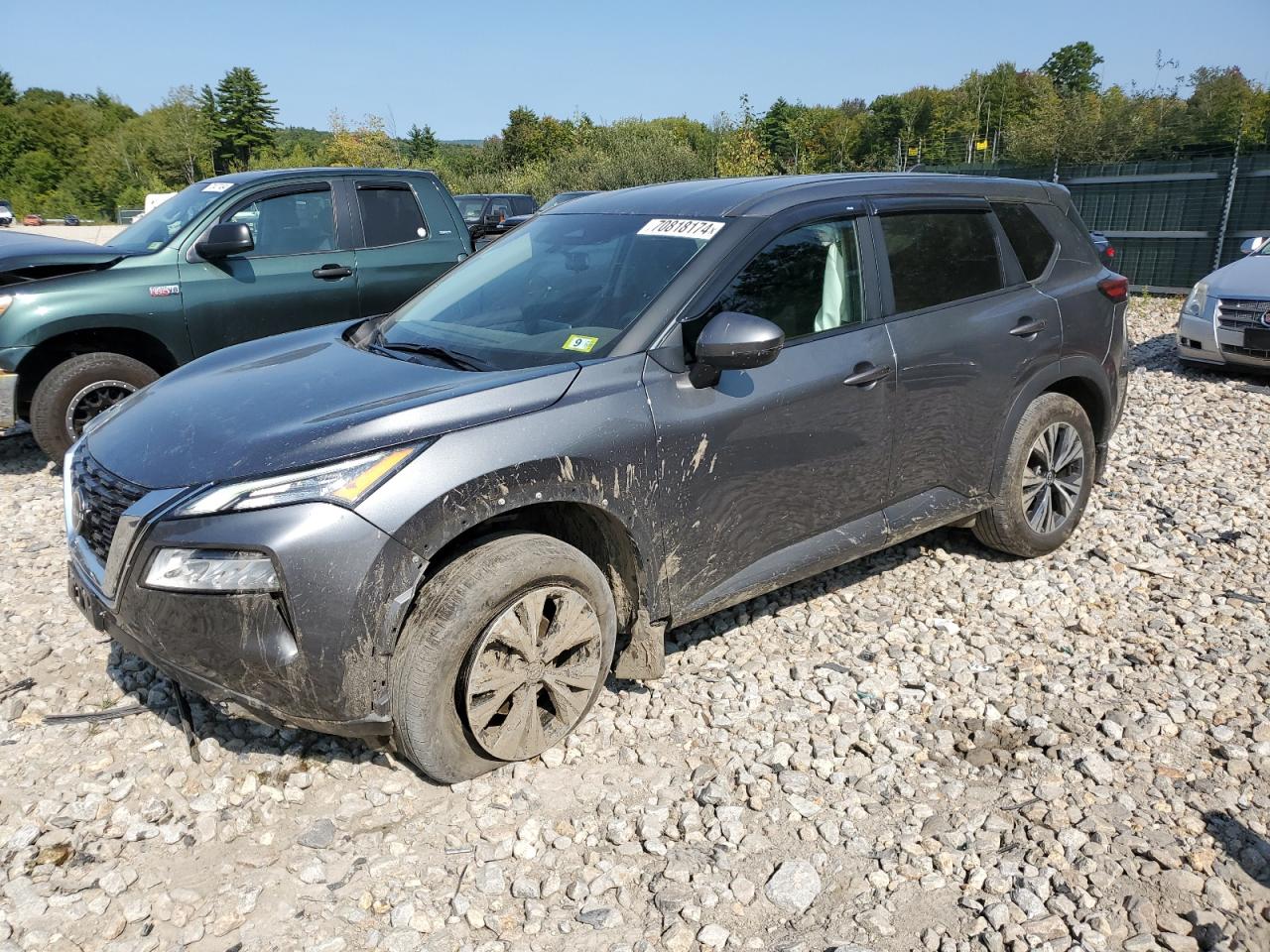 2022 NISSAN ROGUE SV VIN:5N1BT3BB8NC731227