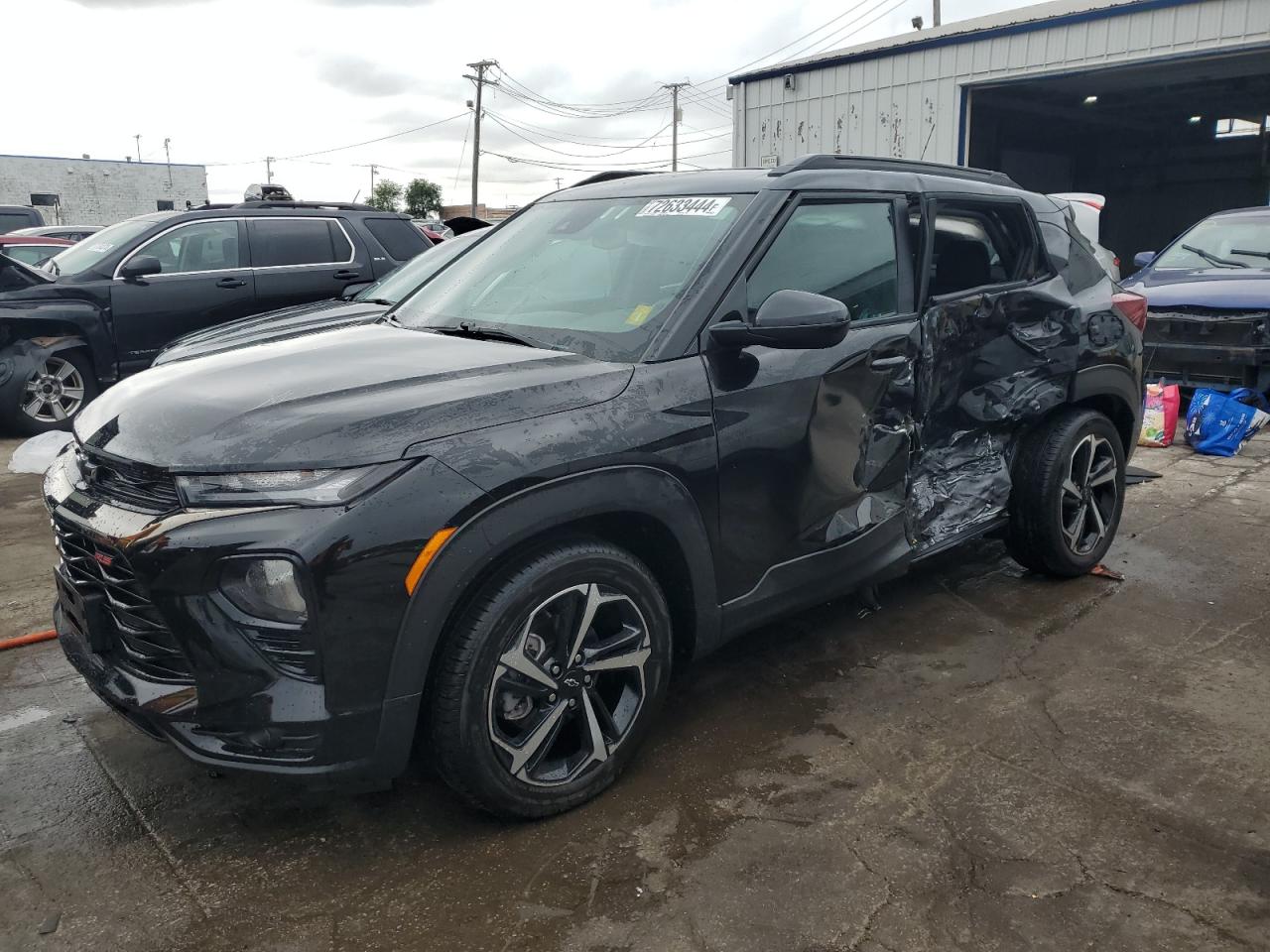 2022 CHEVROLET TRAILBLAZER RS VIN:KL79MTSL1NB041895