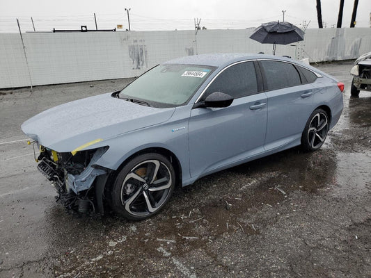 2022 HONDA ACCORD HYBRID SPORT VIN:1HGCV3F25NA46046