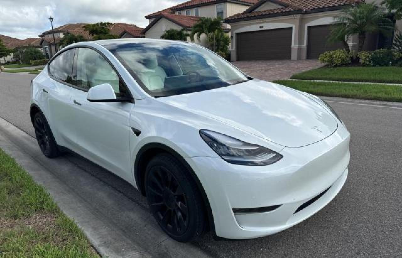 2022 TESLA MODEL Y  VIN:7SAYGDEE4NF443435