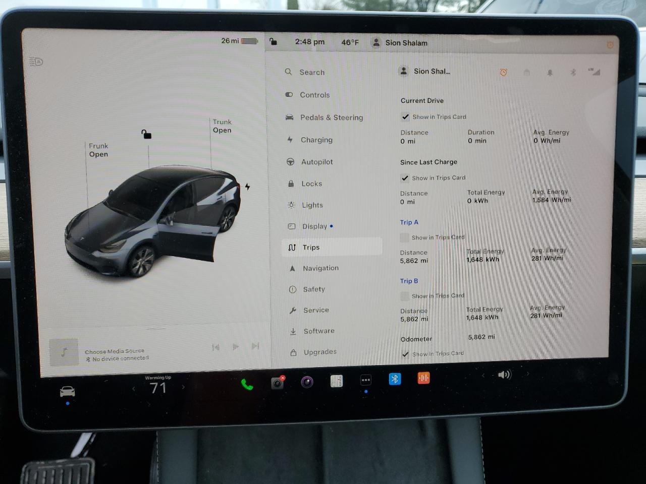 2023 TESLA MODEL Y  VIN:7SAYGDEE6PA042484