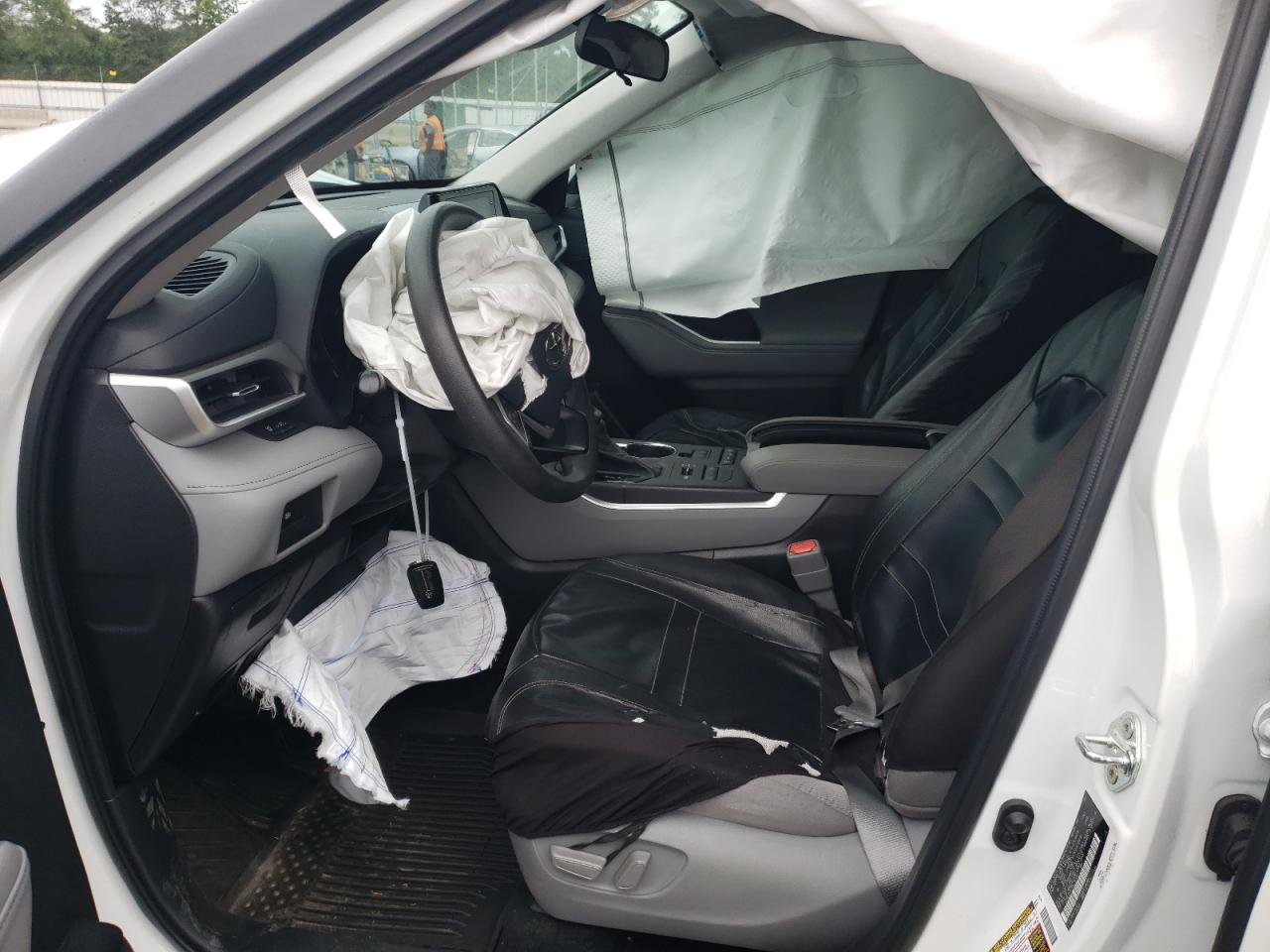 2022 TOYOTA HIGHLANDER L VIN:5TDCZRBH1NS216485