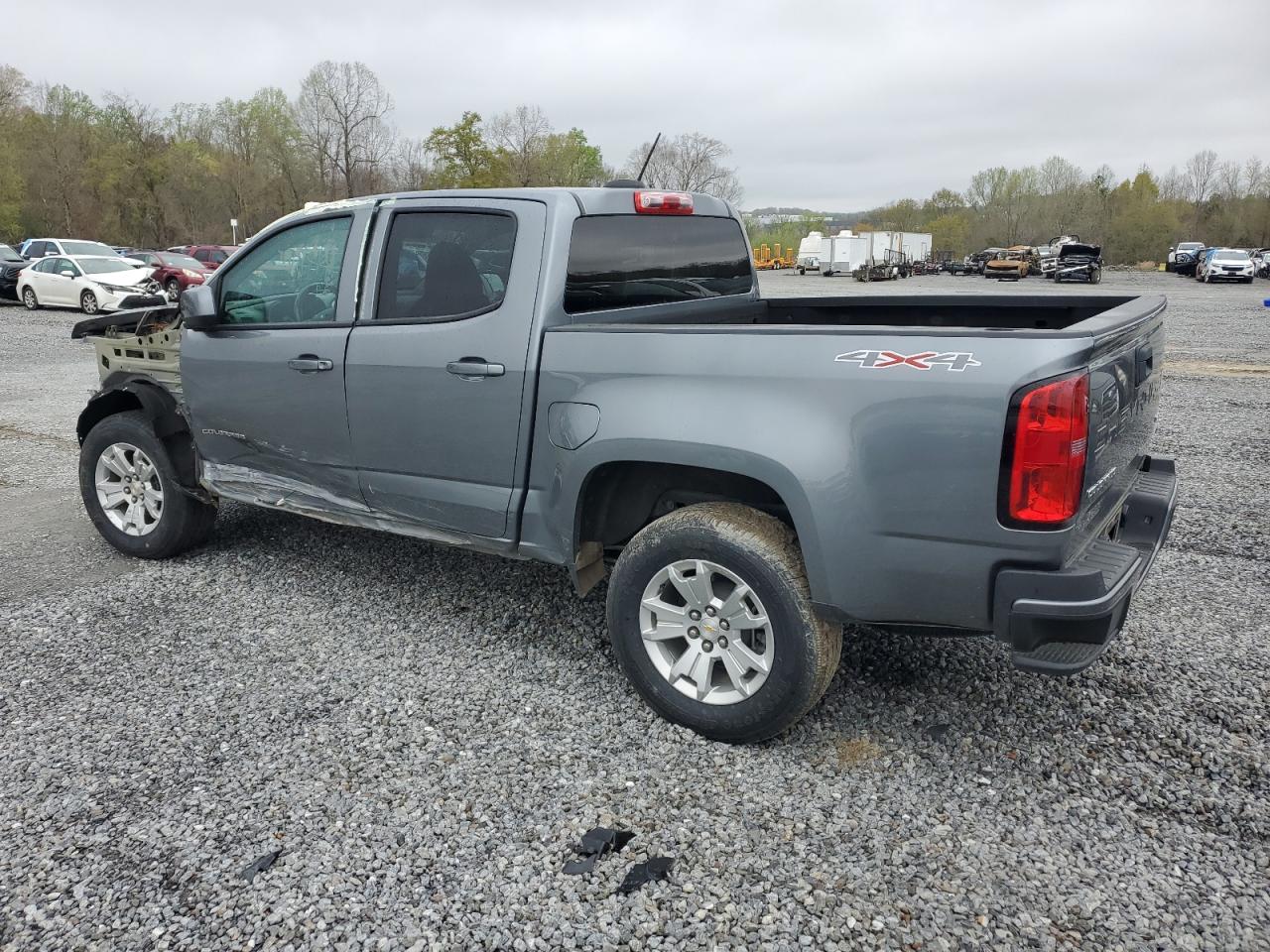 2022 CHEVROLET COLORADO LT VIN:1GCGTCENXN1307091